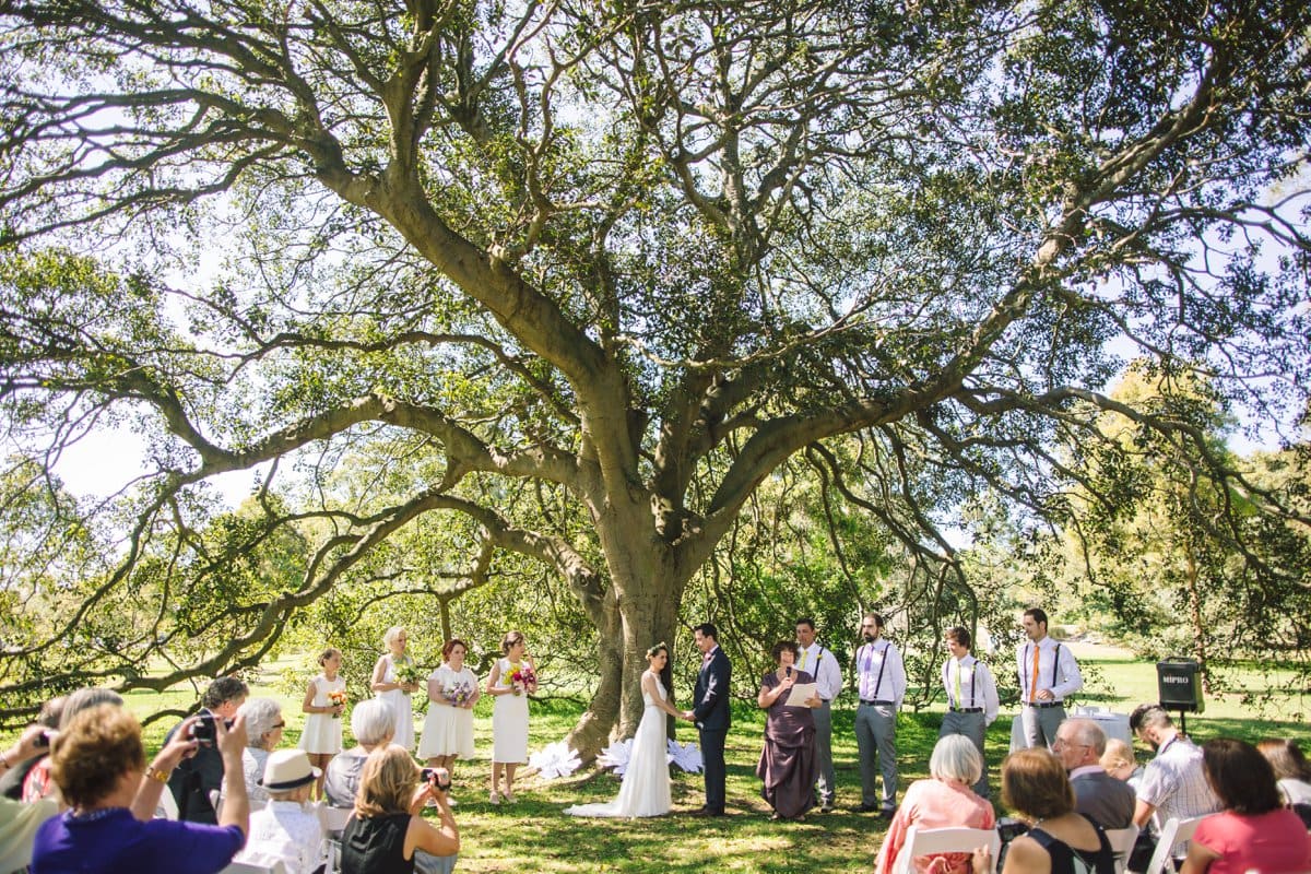 Centennial Park Wedding Ceremony
