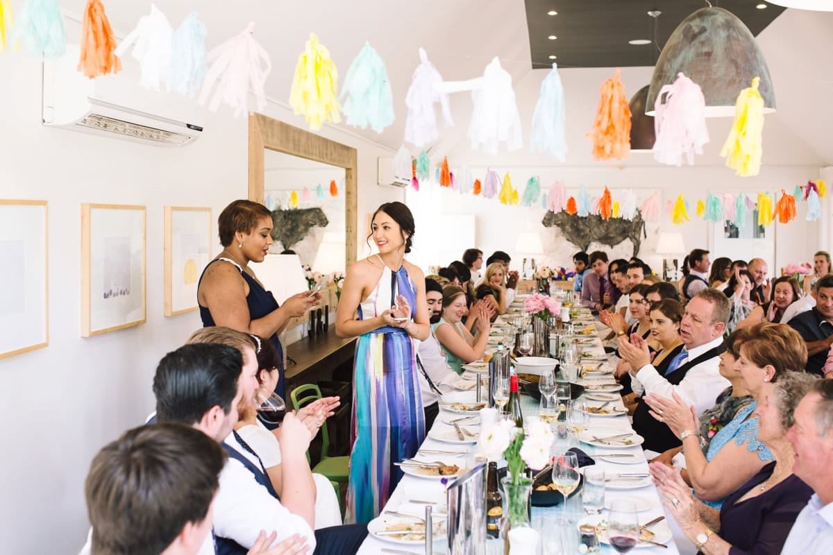 Spring Orange Wedding